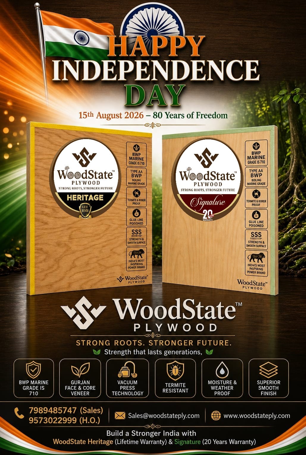 WoodState Happy Independence Day 2026